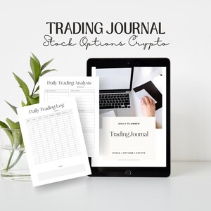Trading Journal: Crypto, Stock, Options (Digital Download)