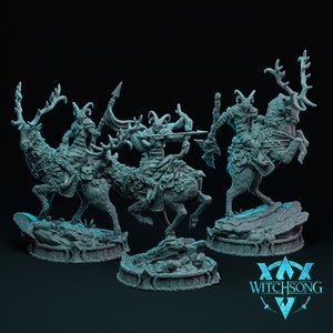 Grove Lieutenant Miniatures (set of 3) | Witchsong Miniatures