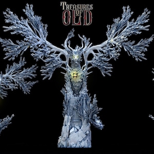 Forest Dragon Guardian Miniature | Mini Monster Mayhem | Ancient Dragon | TTRPG Miniatures | Fantasy Wargaming