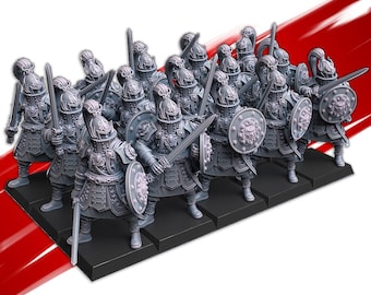Ancient Chinese Cathay Imperial Guards Unit (10 Models) Various