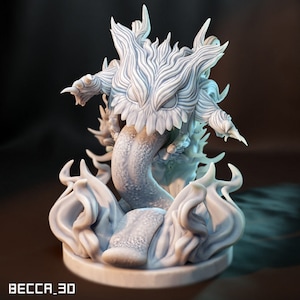 Kaijumon Poison Ghost Miniature | 3D Printed Collectible | Figurine