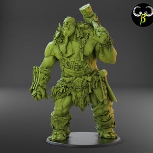 Iron Hoarder Miniature | Clay Beast Creations | Fantasy Wargaming