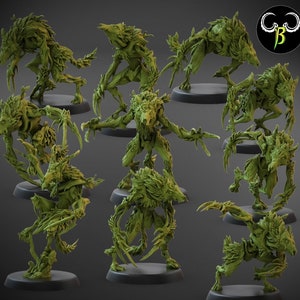 Ferocious Spirits Claw Squad Miniatures | Clay Beast Creations