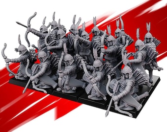 Cathay Jade Warrior Musketmen Miniatures (w/ Bases) | Kyoushuneko