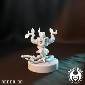 Kaijumon Spectral Stump Miniature | 3D Printed Collectible | Figurine