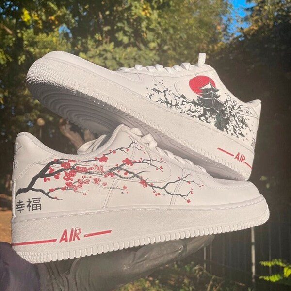 Custom Air Force 1 Women Etsy