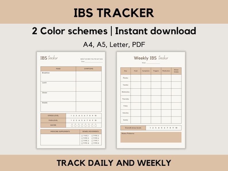 IBS Tracker, IBS Treatment, Food Diary, Medicine and Supplement