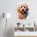 Watercolor Cockapoo Poster Print or Canvas. Watercolour Dog Art ...