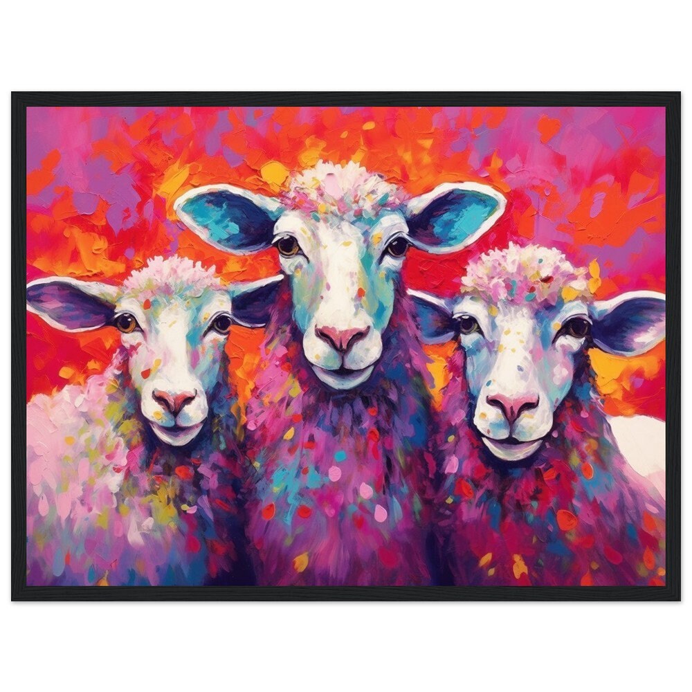 キャンバス油絵 　あり　くるくるカラフルSheep il_fullxfull.5074778687_50bn.jpg