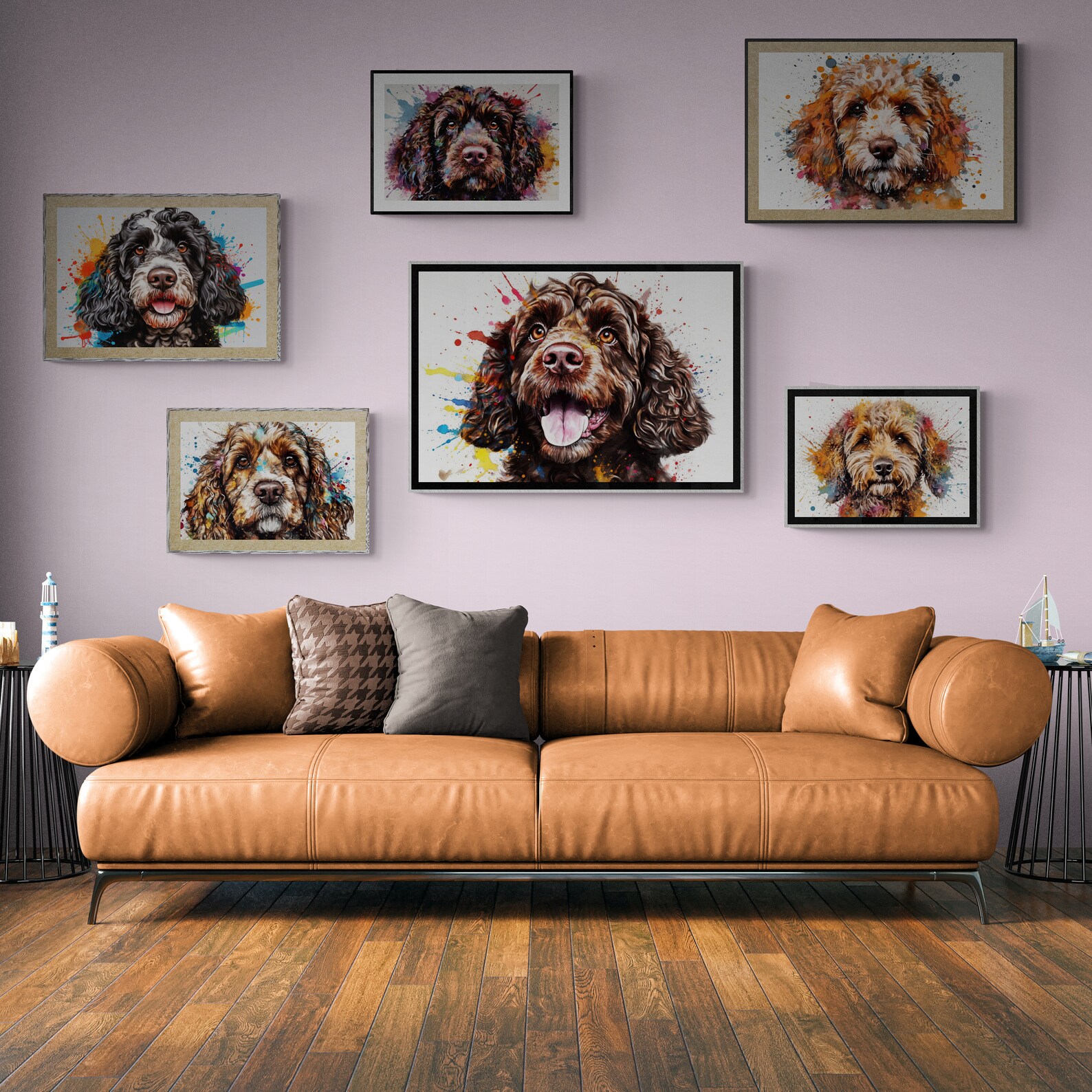 Watercolour Cockapoo Poster Print. Watercolor Dog Art & Prints Gift ...