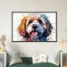 Watercolor Cavapoo Framed Wall Art | Ready to Hang | Home Decor | Gift ...