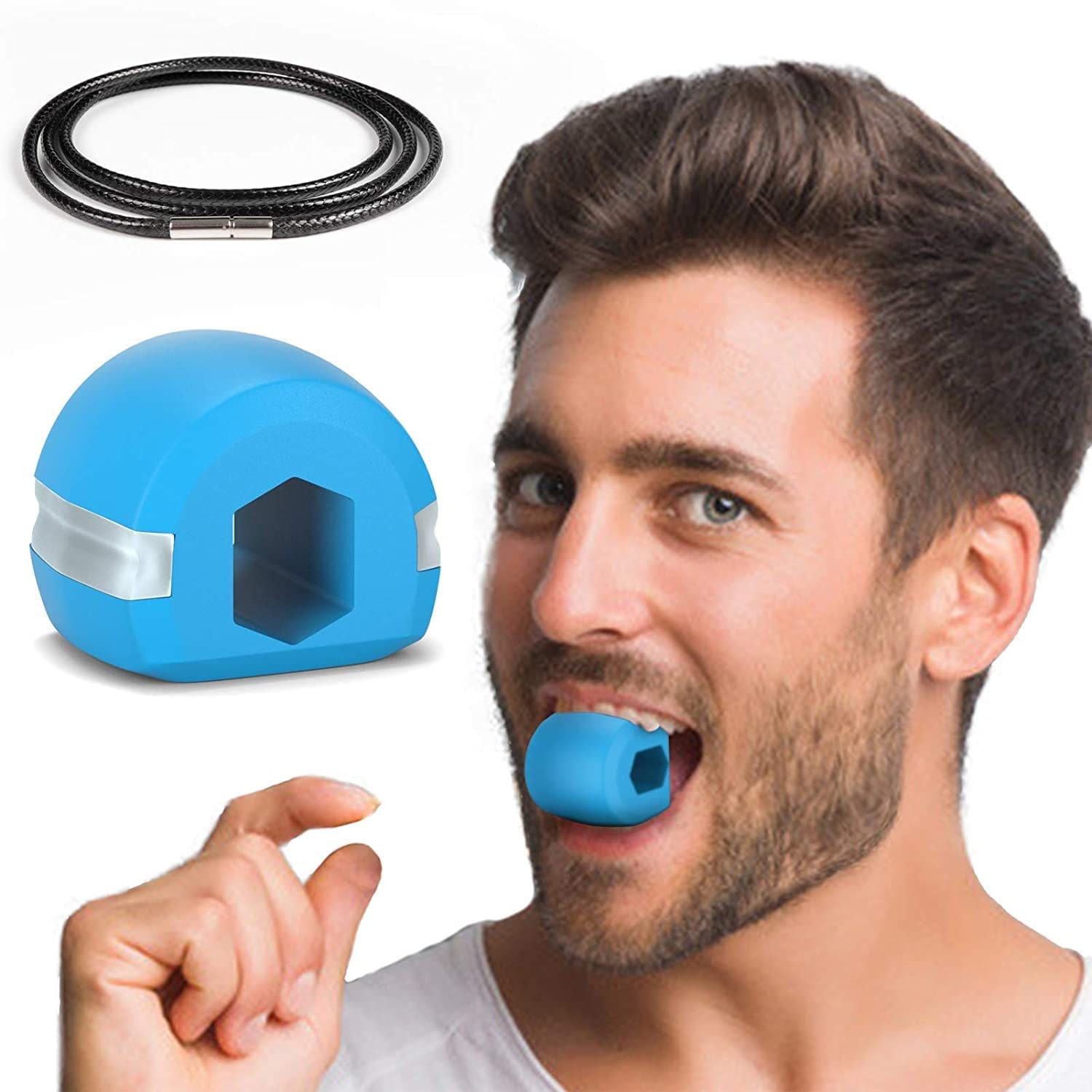 JAWLINER Fitness Mewing Ring Exerciser Jawline Exercise Jaw 