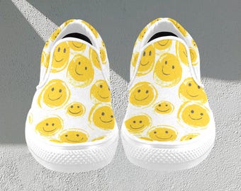 Get Happy - Chaussures sans lacets en toile pour femme (modèle 019)