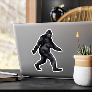Patterson Gimlin Bigfoot Vinyl Decal: Sasquatch Sticker for Laptop, Car