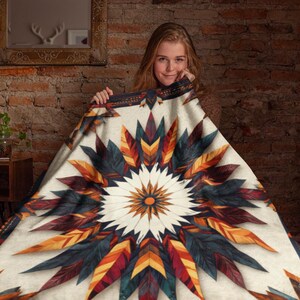 Native pattern blanket sale