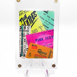 Carte de poker de talon de billet de concert