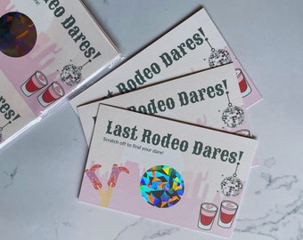 Hen Do Party Dares | Scratch Off Party Favours | Scratch Cards | Wedding | Bridesmaid | Bachelorette | Hen Party | Bride | Games |