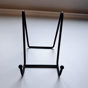 Metal stand for plate or tile image 1