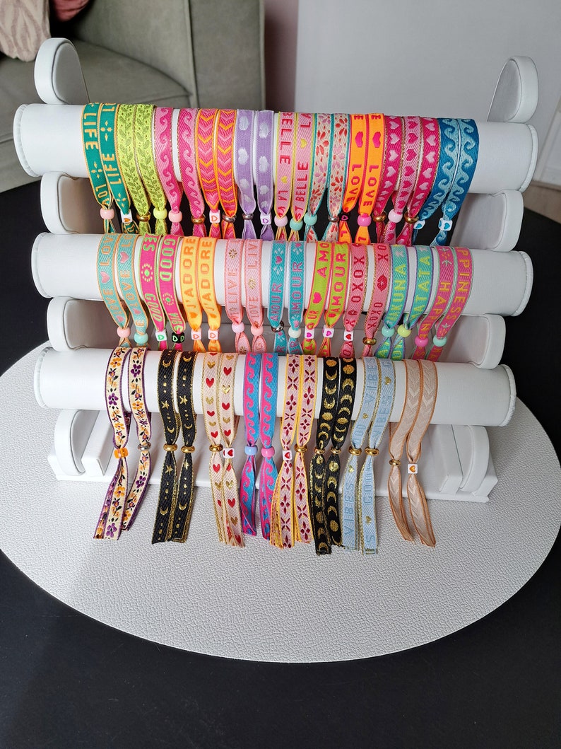 Lint armbandjes Ibiza style festival armbandjes afbeelding 1