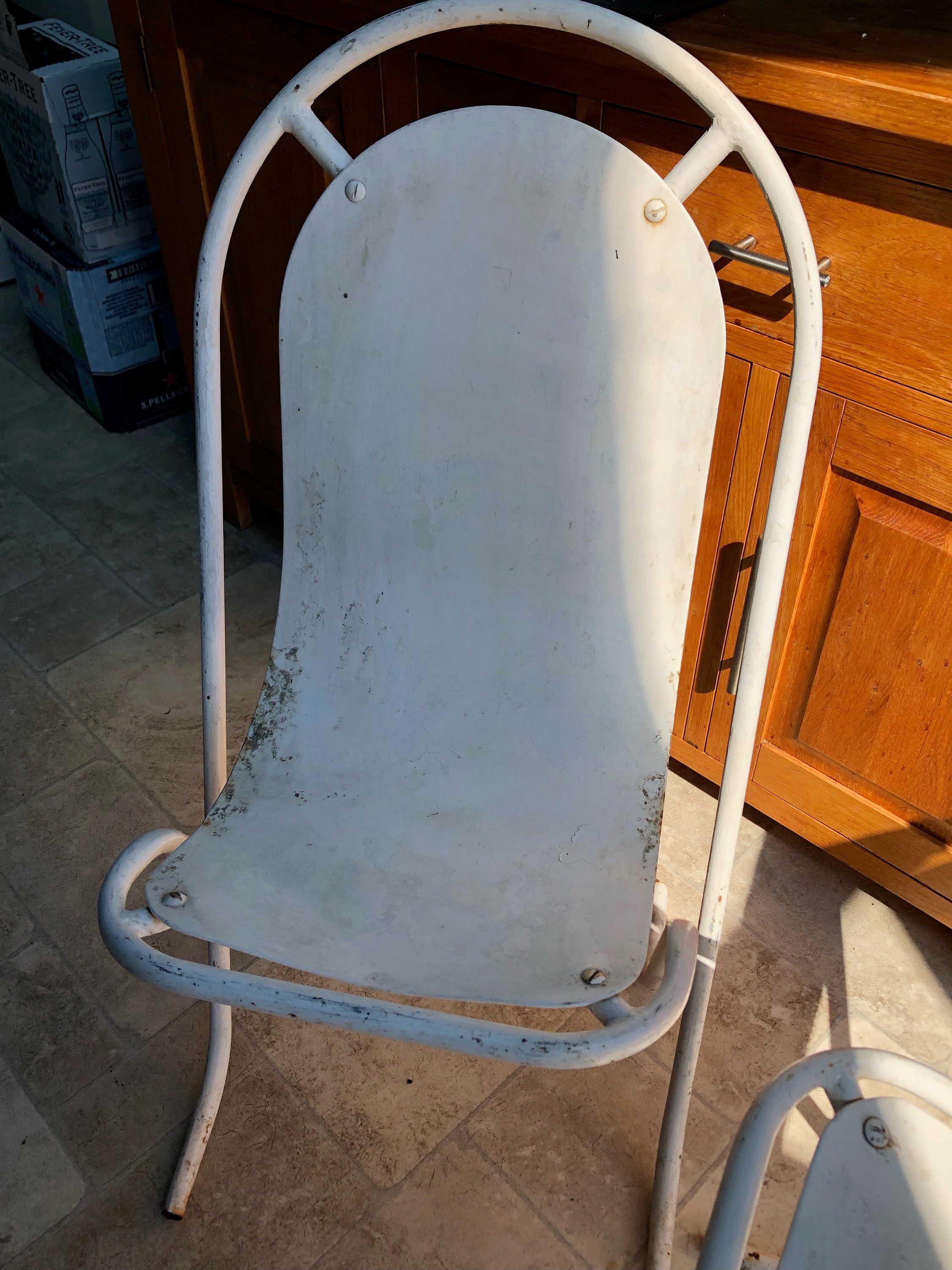 2 X Antique French Bistro Cafe Chairs Etsy UK