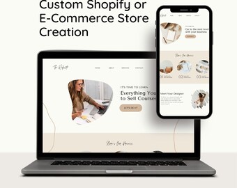 Custom Shopify/Online Store Design & Setup