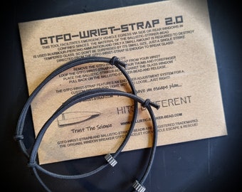 GTFO-Wrist-Strap® 2.0 (Lot de 2)