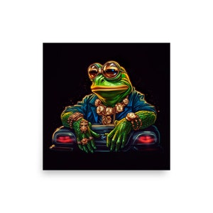 Pepe Swag Poster