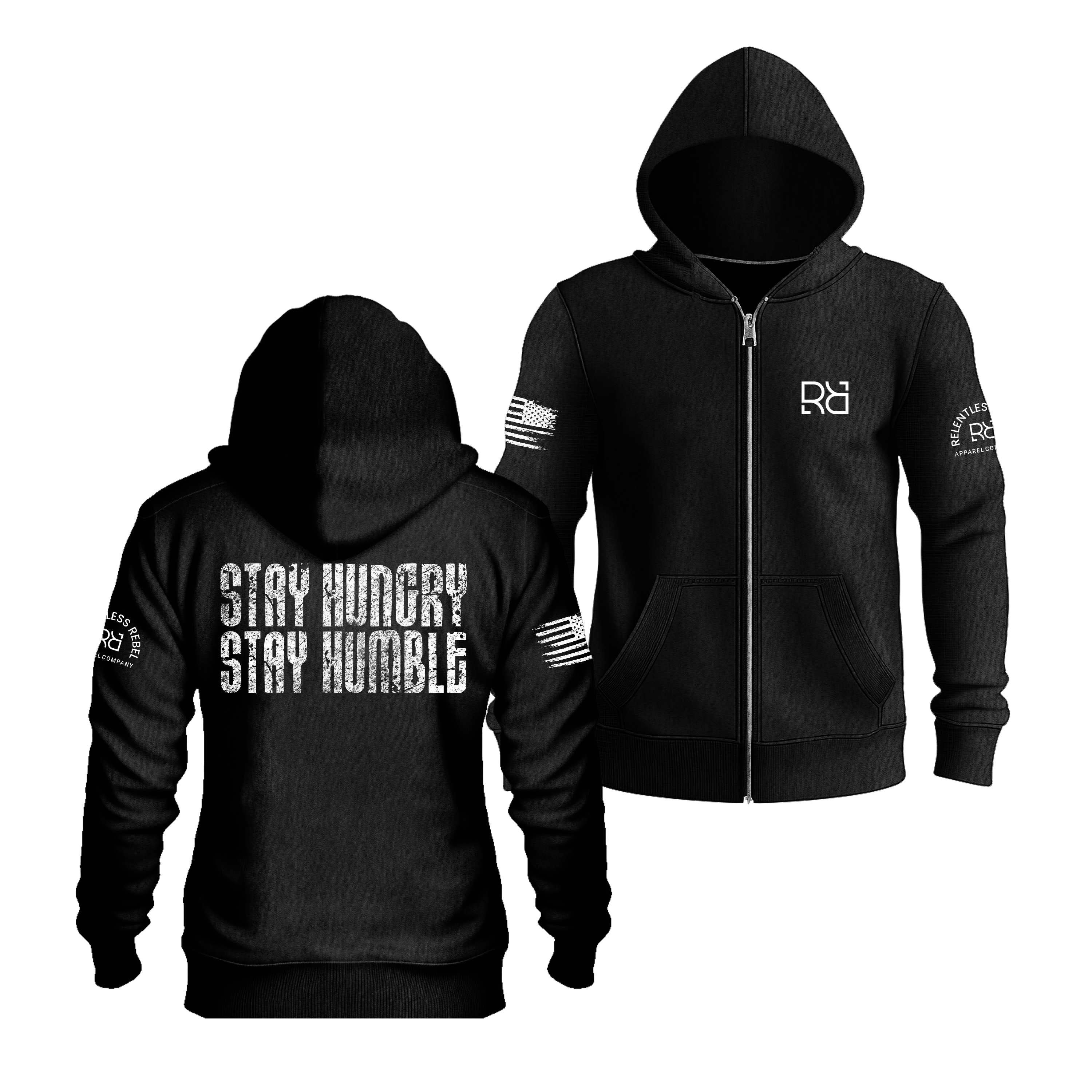 Stay Hungry Stay Humble Zip up Hoodie - Etsy