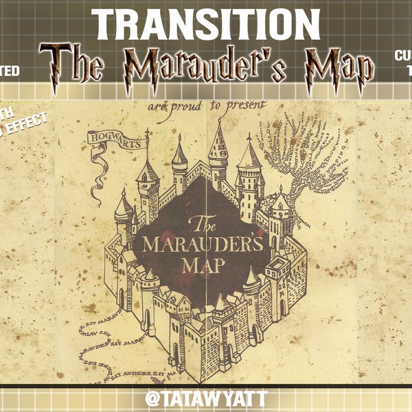 Transition The Marauder's Map Custom Text