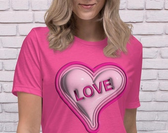 Bubble Love Women's Relaxed T-Shirt