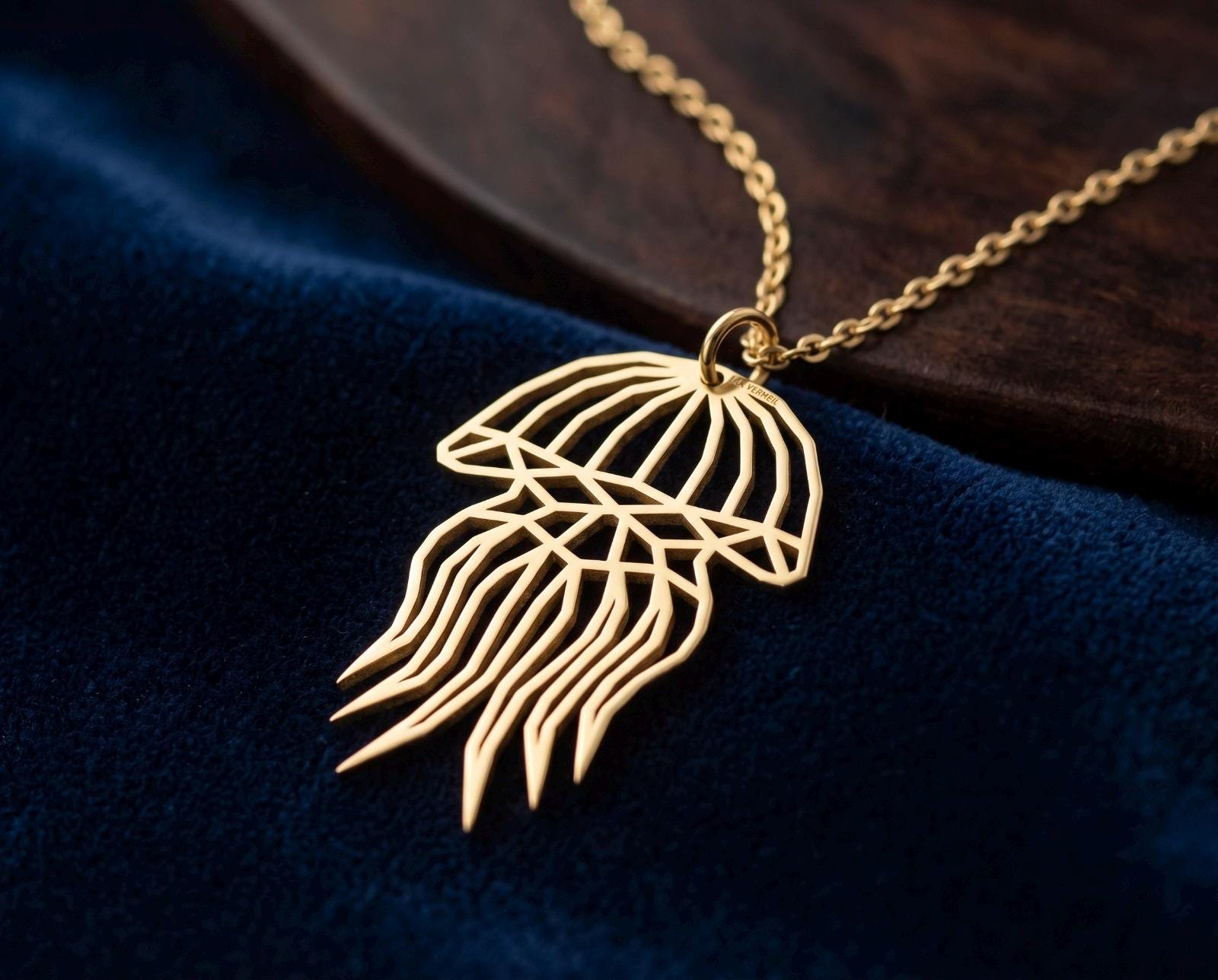 Jellyfish Pendant - Etsy