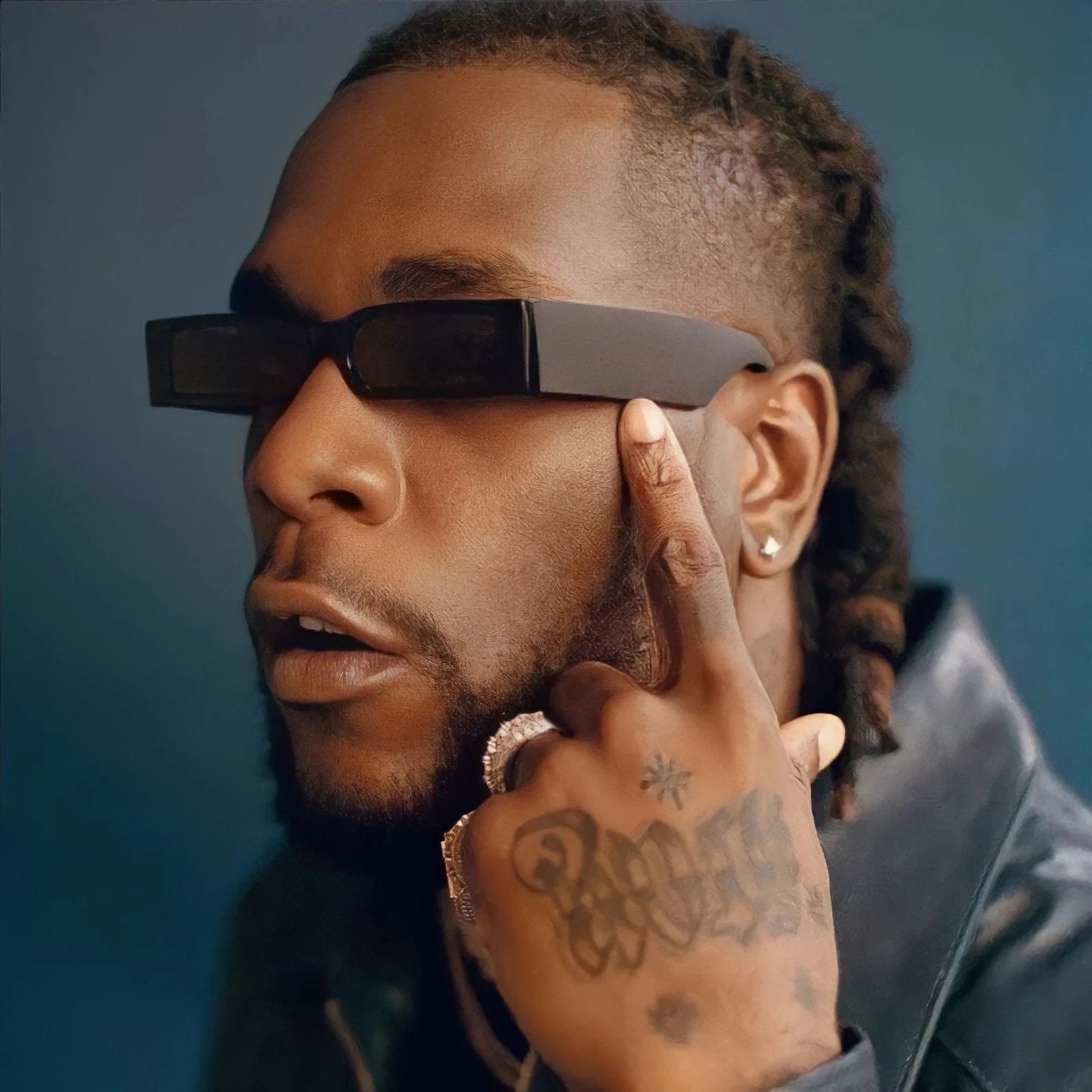 Occhiali da sole techno e da festa alla moda, alla moda Burna Boy Edition /  2023 RaveHeartz -  Italia