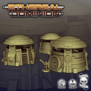 Greater Good Wargame Terrain - Bunker - RPG and Wargame 3d Printed Tabletop Terrain / Licensed Printer