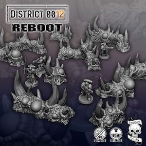 Plague Scatter Terrain for War Games, Tabletop Gaming Accessories & Diorama Scenery, Perfect for Wargaming Collectors