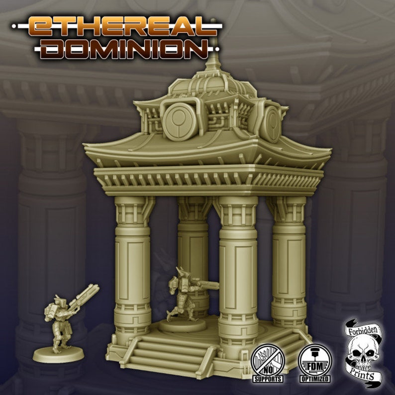Grande Maison 3D Imprimée - Décor Wargame Terrain Napoléonien - Wargame Zone