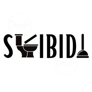 Skibidi Svg Png Skibidi Toilette Svg Png Rizzler Camicia Svg Png Skibidi Ohio Rizz Svg Png Divertente Skibidi Svg Png Toilette Camicia Svg Skibidi Png