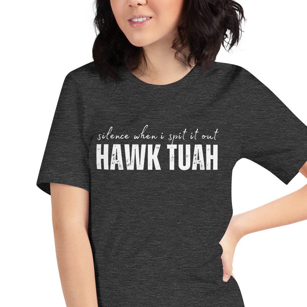 Hawk Tuah Shirt Missy Elliott Lyrics Shirt Silence When I Spit It Out