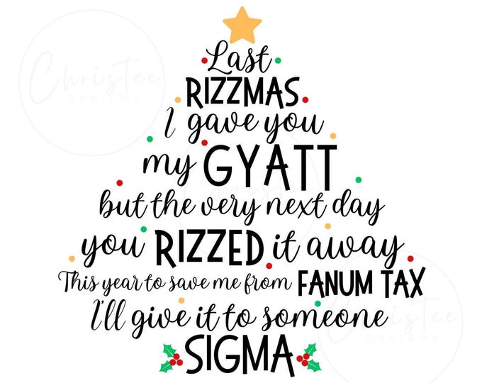 Last Rizzmas Cover This item is unavailable - Etsy