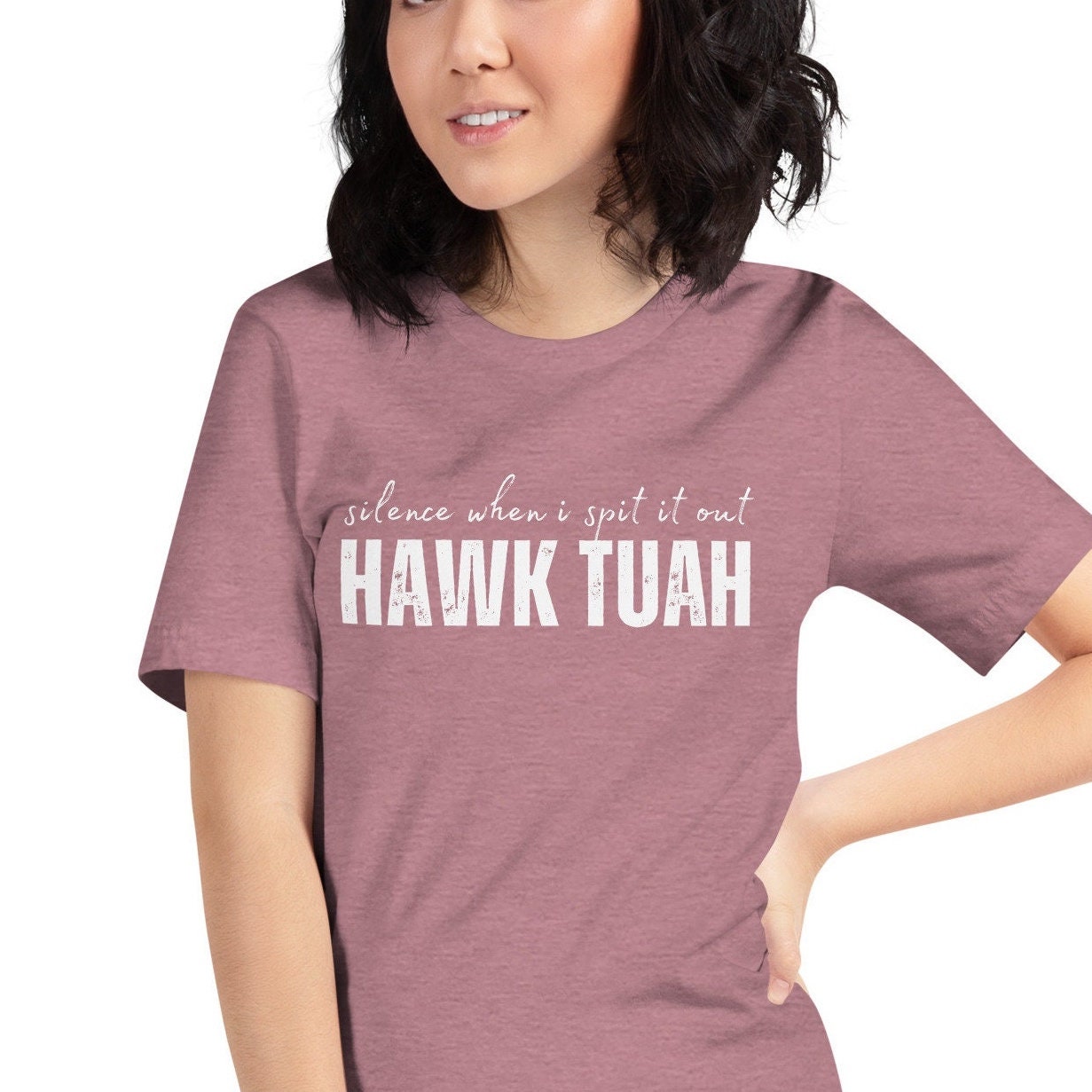 Hawk Tuah Shirt Missy Elliott Lyrics Shirt Silence When I Spit It Out