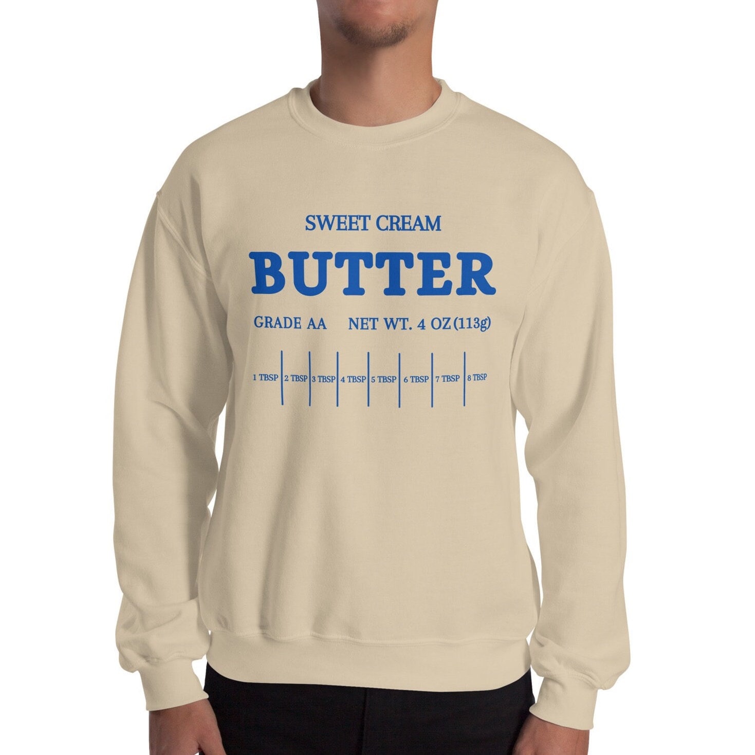 Butter Sweater, Butter Sweatshirt, Butter Unisex Sweater, Sweet Cream Butter Sweater Etsy