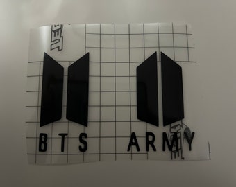 Bts/army car decal