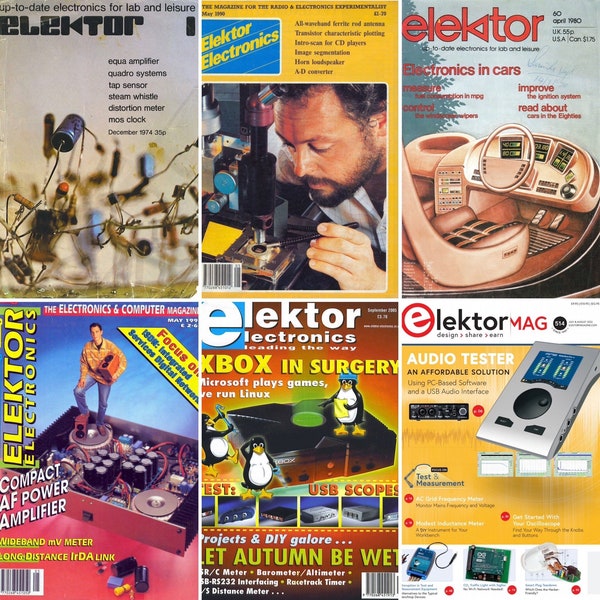 Elektor Electronics Magazine 1974 to 2022 - Full PDF Collection (English)