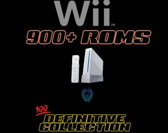 Wii 900+ Roms Collection inc. Cover Art & Manuals