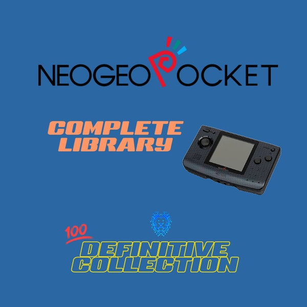 Neo Geo Pocket + Color Complete Roms Collection inc. Cover Art & Manuals