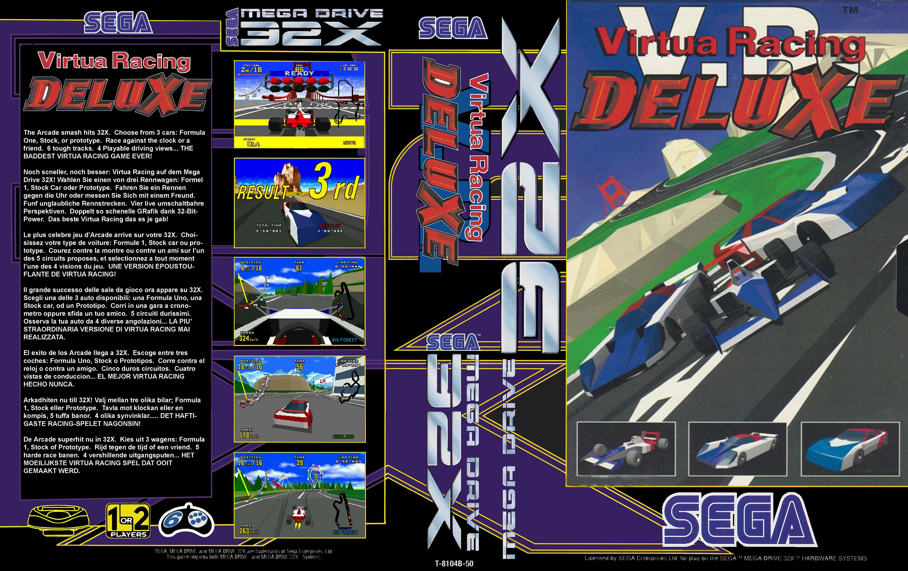 SEGA / MEGA CD & 32X Definitive Rom Games Collection Including Cover ...