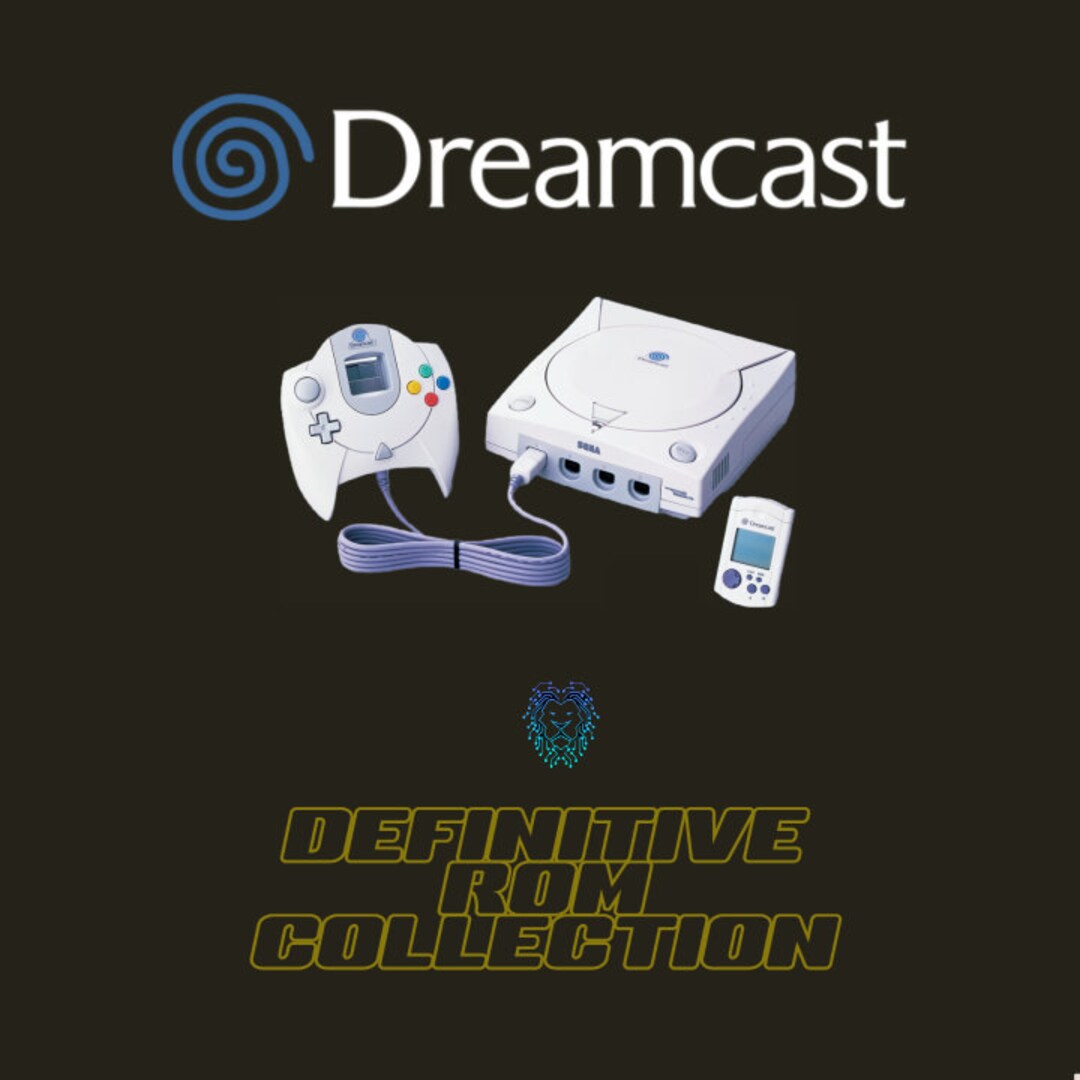 SEGA Dreamcast Definitive Rom Games Collection Including Cover Art and