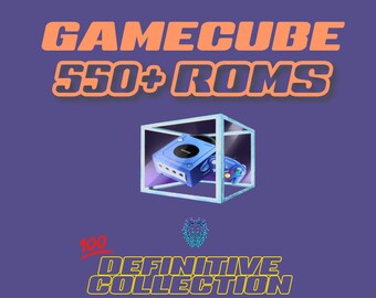 Game Cube 550+ Definitive Rom Collection inc. Cover Art + Manuals