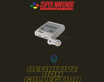 SNES Complete Roms Collection inc. Cover Art & Manuals