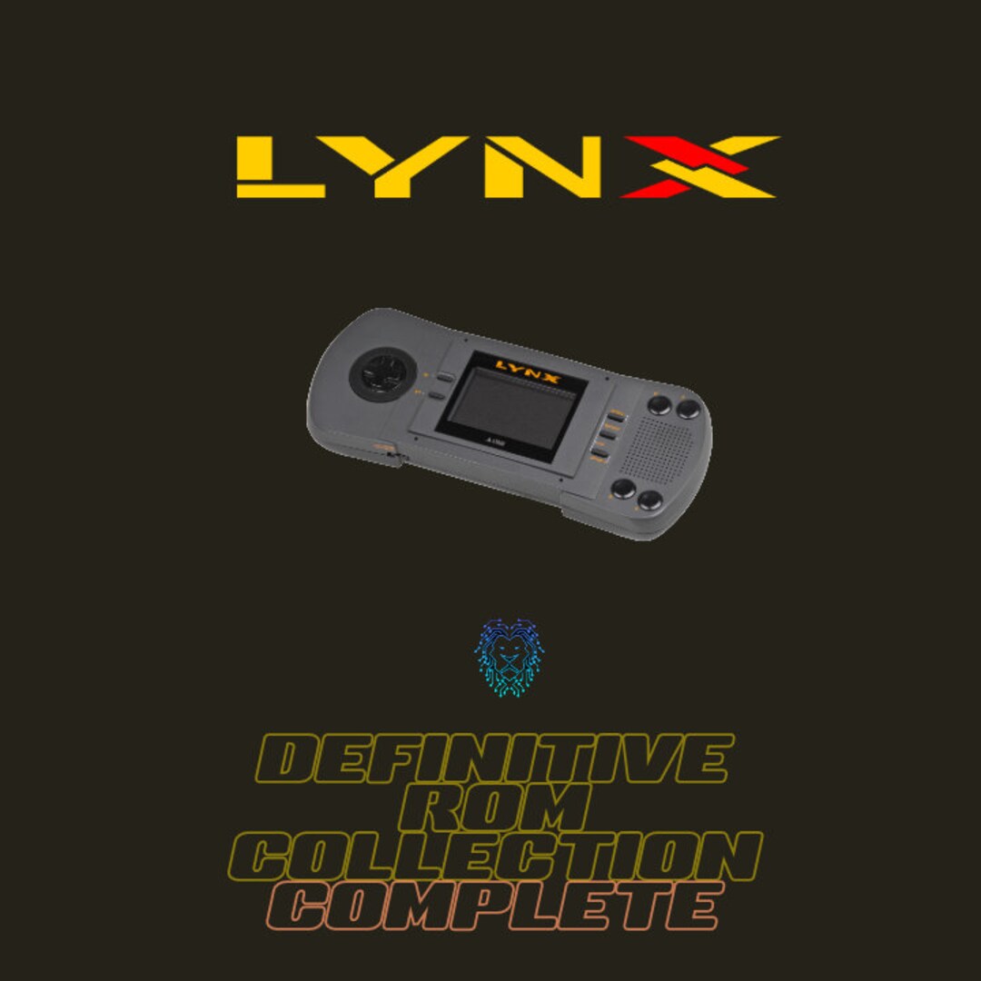 Atari Lynx Definitive Roms Complete Games Collection Including Cover Art and Manuals Etsy