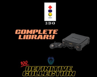 Panasonic 3DO Definitive Roms Collection inc. Cover Art & Manuals